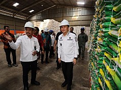 Pastikan Stok dan Harga Beras di Papua Stabil, Pj Gubernur Agus Fatoni Sidak Bulog dan Pasar Pastikan Stok dan Harga Beras di Papua Stabil, Pj Gubernur Agus Fatoni Sidak Bulog dan Pasar