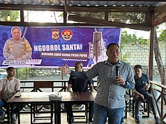 Kabid Humas Polda  Papua Ajak Generasi Muda Lawan Hoaks dan Berpartisipasi Jaga Kamtibmas Kabid Humas Polda  Papua Ajak Generasi Muda Lawan Hoaks dan Berpartisipasi Jaga Kamtibmas