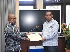 Yusuf Yambe Yabdi Jabat PLT Sekda Kabupaten Jayapura Yusuf Yambe Yabdi Jabat PLT Sekda Kabupaten Jayapura