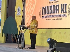 Gubernur Mathius Fakhiri Berharap Partai Golkar Berkontribusi Nyata dalam Pembangunan di Papua Gubernur Mathius Fakhiri Berharap Partai Golkar Berkontribusi Nyata dalam Pembangunan di Papua