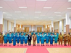 Dorong Keluarga Berdaya, TP PKK Puncak Jaya Hadiri Rakerda I di Nabire Dorong Keluarga Berdaya, TP PKK Puncak Jaya Hadiri Rakerda I di Nabire