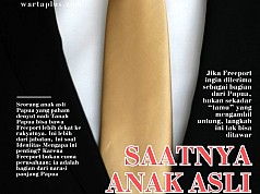 Saatnya Anak Asli Papua Pimpin PT Freeport Indonesia Saatnya Anak Asli Papua Pimpin PT Freeport Indonesia