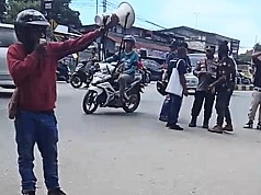 Aksi Tutup Freeport dan Teriakan Papua Merdeka Nyaring Terdengar Aksi Tutup Freeport dan Teriakan Papua Merdeka Nyaring Terdengar