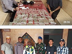 Tim Avsec Bandara Sentani Gagalkan Penyelundupan 93 Paket Ganja ke Timika Tim Avsec Bandara Sentani Gagalkan Penyelundupan 93 Paket Ganja ke Timika