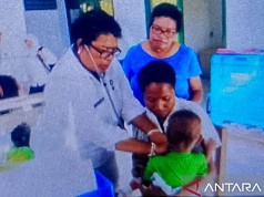 Dinkes Biak sebut layanan vaksinasi-imunisasi anak capai 85,5 persen Dinkes Biak sebut layanan vaksinasi-imunisasi anak capai 85,5 persen