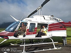 Lagi-Lagi Terkendala Cuaca, Pencarian Helikopter Mi-17 Hari Kelima Masih Nihil Lagi-Lagi Terkendala Cuaca, Pencarian Helikopter Mi-17 Hari Kelima Masih Nihil
