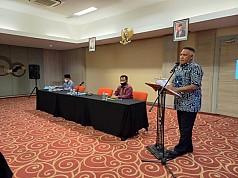 Komjen Waterpauw Pimpin Rapat Penyusunan Laporan dalam Pelaksanaan Instruksi Presiden