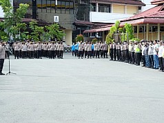 Apel Siaga Pengamanan Situasi Kamtibmas di Papua Apel Siaga Pengamanan Situasi Kamtibmas di Papua