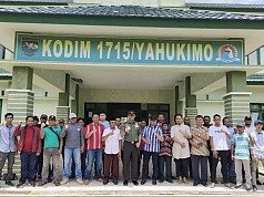 Kodim 1715/Yahukimo Gelar Komsos Bersama Komponen Masyarakat  Kodim 1715/Yahukimo Gelar Komsos Bersama Komponen Masyarakat