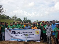  Pemkot Sorong Gandeng PLN Tanam 1000 Pohon