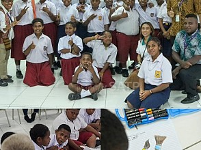 Pelatihan Pengembangan Diri Untuk Raih Mimpi Masa Depan Anak-Anak Sekolah Asrama Taruna Papua