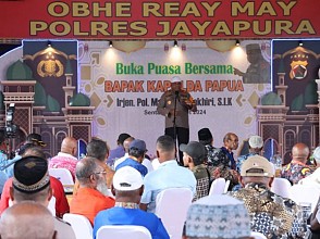 Safari Ramadhan Ke-4, Kapolda Duduk Bareng Tokoh Muslim  dan  Adat di Jayapura