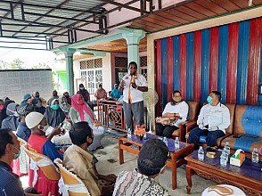 Masyarakat Kampung Yamua Arso 6,  Satukan Tekat Dukung Paslon Markum- Malen