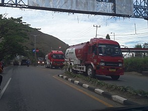 Penyaluran BBM di Kota dan Kabupaten Jayapura Berangsur Normal Kembali