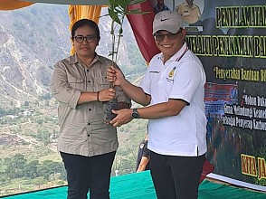 Bantuan 20.000 Bibit Bambu Freeport Indonesia Kepada Provinsi Papua untuk Cagar Alam Pegunungan Cycloops