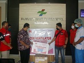 Telkomsel Donasikan Ventilator di RSP Sorong