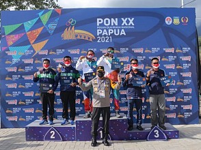 Wakapolda Papua Hadiri Upacara Penghormatan Pemenang Cabang Olahraga Menembak Outdoor