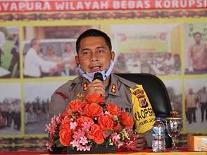 Komitmen Bersama Polres Jayapura Menuju Wilayah Birokrasi Bersih Melayani