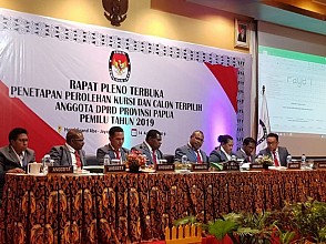 KPU Papua Imbau Anggota DPR Papua Terpilih Segera Laporkan LHKPN