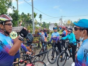 Komunitas Sepeda KO'GAS Promosikan PON XX Papua dengan Tetap Gowes