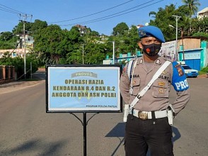 Propam Polda Papua Razia Pendisiplinan Anggota dan ASN Polri