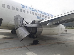 Pesawat Cargo MY.Indo Airlines Alami Kerusakan Hidrolik di Bandara Wamena