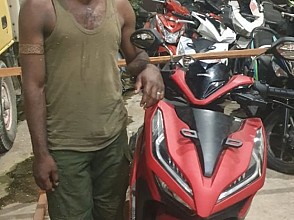 Pelaku Curanmor Ditangkap di Asrama Kurulu Kotaraja Jayapura