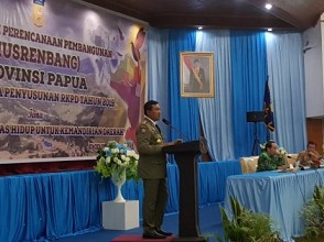 Begini Harapan Gubernur Soedarmo Dalam Musrenbang Provinsi Papua