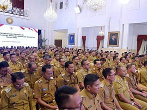 Gubernur Waterpauw Hadiri Pertemuan di Istana Negara, Presiden Jokowi: Kepala Daerah Harus Netral Pada Pemilu