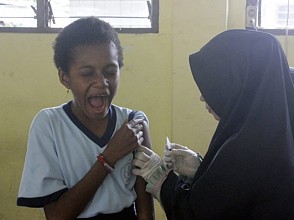 Papua Barat Capai Target Imunisasi MR