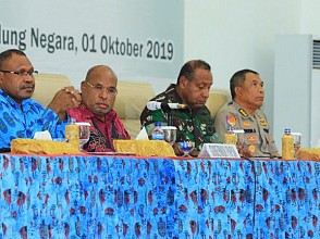 Gubernur Papua Imbau 10 Kabupaten Pilkada 2020 Segera Selesaikan NPHD