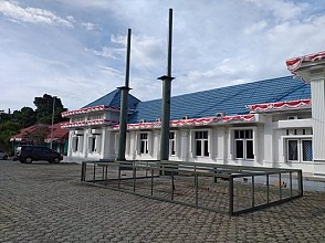 Diskominfo Papua Sediakan Videotron untuk Publikasi PON dan Peparnas di Kantor Bupati Nabire