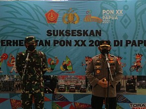 Panglima TNI dan Kapolri Lakukan Kunjungan Kerja ke Papua