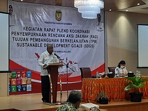 Finalisasi Rencana Aksi Daerah Tujuan Pembangunan Berkelanjutan Kabupaten Mimika Periode 2020-2024