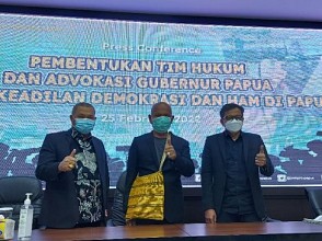 Gubernur Papua Tunjuk Tiga Pengacara Nasional Hadapi Para Penyebar Hoax   