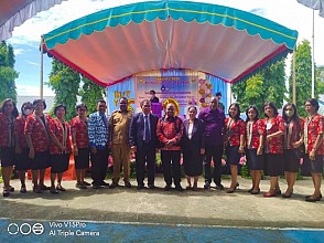 Hadiri HUT YPK ke-60 di Nabire, Bupati Puncak Jaya Bantu Rp200 Juta