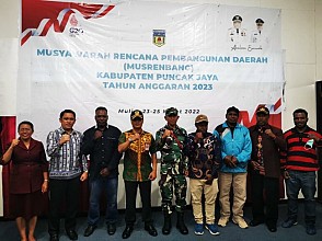 Penutupan Musrenbang Puncak Jaya, Bappeda Sebut APBD 2023 Bertambah 20 Persen