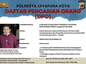 Henry Poltak Sitorus jadi DPO Kasus Miras Oplosan di Kota Jayapura