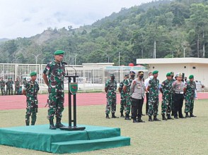 Sebanyak 3.408 Personil Gabungan TNI Polri Siap Amankan Kunjungan Presiden ke Jayapura