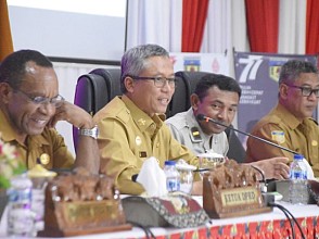 Pemda Puncak Jaya Bentuk Panitia Gabungan Jelang Tiga Agenda Kabupaten di Akhir Tahun 
