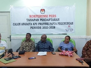 Pendaftaran Balon Anggota KPU Papua Pegunungan Mulai Dibuka Hari Ini, di Jayapura dan Wamena