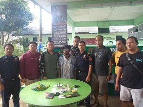 Satgas Yonif 132/BS dan Bea Cukai Jayapura, Gagalkan Upaya Penyelundupan Munisi di Perbatasan PNG