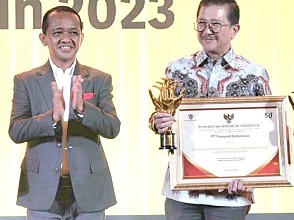Freeport Indonesia Terima Anugerah Investasi Pionir 2023 dari BKPM