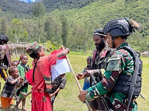 Semarak Hut Kemerdekaan di Kabupaten Puncak Diwarnai Aksi Teror Kelompok Separatis