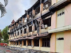 Pelaku Pembakaran Gedung Kantor Bupati Jayapura Diciduk Polisi