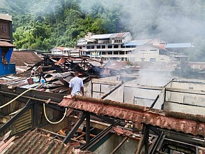 17 Rumah di Aspol Kloofkamp Kota Jayapura Terbakar