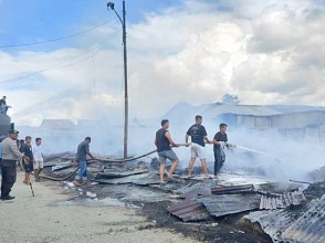 Polisi Olah TKP Kebakaran Serentak di Pasar Youtefa, Diduga Ada Unsur Kesengajaan
