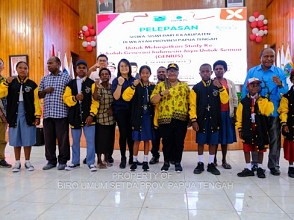 Tingkatkan SDM, 120 Anak di Provins Papua Tengah Disekolahkan ke Sekolah genIUS