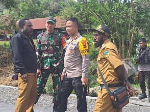 Polisi Buru Pelaku Penembakan Saat Konflik Massa Pendukung Caleg di Ilu Puncak Jaya