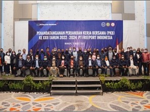 PT Freeport Indonesia dan Serikat Pekerja Sepakati Peningkatan Upah dan Tunjangan Karyawan melalui PKB 